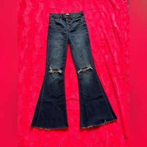 Women’s sneak peak flare jeans